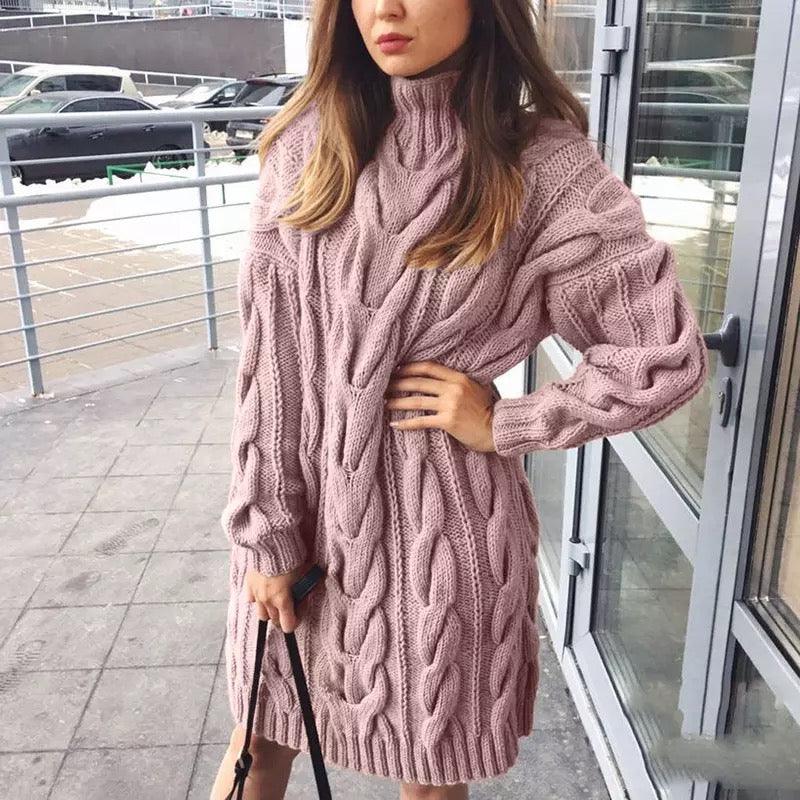 Sertha Luxury Woolen Dress