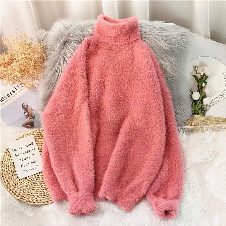 Turtleneck Mohair Jumper